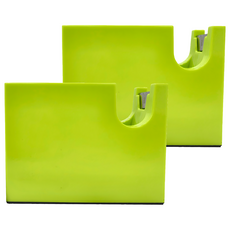 ABEL 力大牌 勻 方寸膠帶台 TD140N, 綠色, 2個