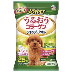 JOYPET 寵倍家 小型犬用 膠原蛋白乾洗巾, 20*30cm, 25張, 1包
