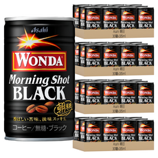 Asahi 朝日 早安咖啡 Black, 185ml, 120罐