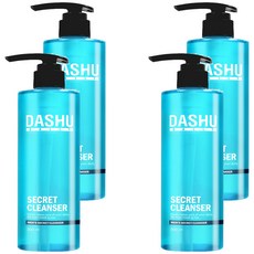 DASHU Vitaflex Secret Cleanser 日常清爽男士清潔劑, 300ml, 4瓶
