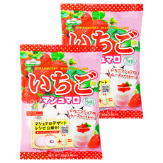 EIWA 夾心棉花糖 草莓 軟綿細緻口感, 80g, 2包