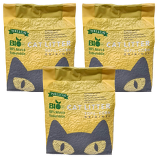 WELLON 威龍 BIO 細顆粒2.0 豆腐貓砂, 原味, 2.5kg, 3包