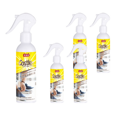 Castle 家適多 鞋襪消臭噴霧 24HR長效防護 法國天然精油薄荷清香, 180ml, 5瓶