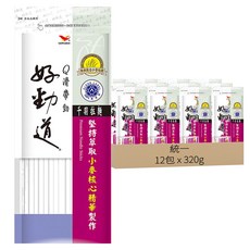 統一 好勁道 千羽拉麵, 320g, 12包