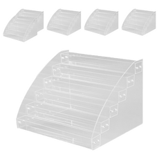 Tree Stalina 6層壓克力指甲油展示架, 6個, 單一顏色