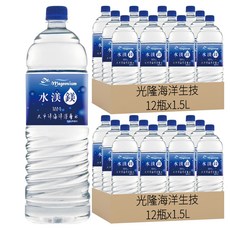 光隆海洋生技 水渼鎂百分之百海洋深層水*24瓶, 1.5L