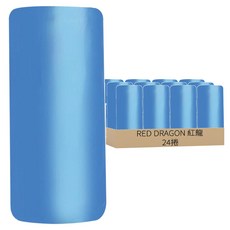 RED DRAGON 紅龍 平底清潔袋 43x56cm 75張/24捲/箱, 24捲