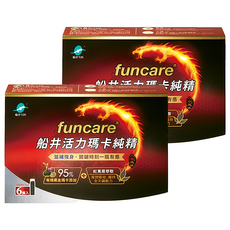 funcare 船井生醫 6X活力瑪卡純精, 6瓶, 15ml, 2盒