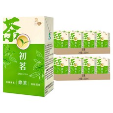 波蜜 靠茶 初茗綠茶, 茶韻豐富 清新回甘, 250ml, 48瓶