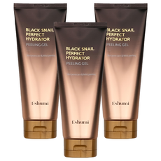 ESHUMI 黑蝸牛超保濕去角質凝膠, 3個, 180ml