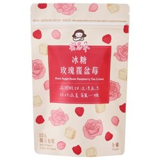 蜜思朵 冰糖玫瑰覆盆莓水果茶, 17g, 15個裝, 1組