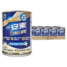 亞培HMB安素 香草減甜237ml*24罐，均衡營養配方，補充體力，維持肌肉質量, 237ml