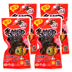 ANGHI 安記 辣味香鐵蛋 鵪鶉蛋, 4包