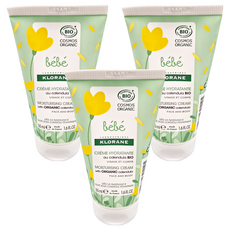 KLORANE 蔻蘿蘭 寶寶 金盞花全能保濕乳 50ml 有機金盞花 新生兒可用, 3條