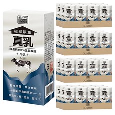 國農 真乳 保久乳, 200ml, 96入