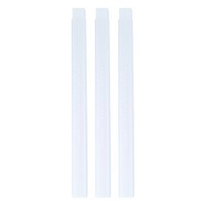 sun-star 大小角度方形長條橡皮擦, W11xH145xD11mm, 冰鹽白, 3個