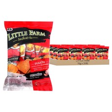 LITTLE FARM 麵包餅乾 蒜香, 76g, 20袋