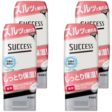 Kao 花王 SUCCESS 男士刮鬍保濕護膚凝膠, 180g, 4瓶