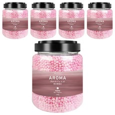 JOEKI 洗衣香香豆罐裝 06 玫瑰 淺粉色, 1kg, 5個