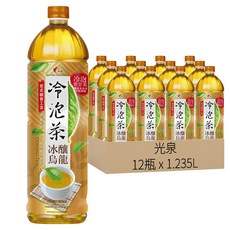 光泉 冷泡茶 冰釀烏龍茶 無糖, 1.235L, 12瓶