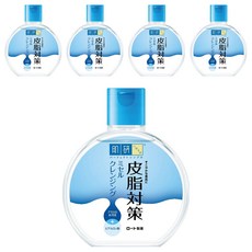 HADALABO 肌研 皮脂對策清爽潔淨卸妝水, 300ml, 5瓶