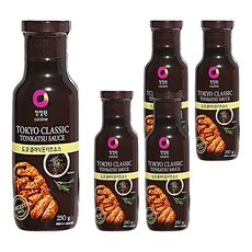 清淨園 東京經典炸豬排醬 250g, 5瓶