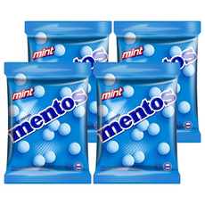 mentos 曼陀珠 薄荷軟糖, 135g, 4包