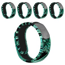 PARA'KITO 帕洛 天然精油防蚊成人手環, 24小時防蚊, 防水, 10g, 5個