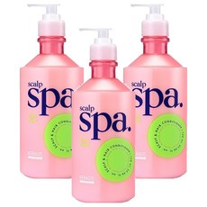 KERASYS 頭皮SPA香氛潤髮乳 深層清潔去角質 修護頭皮光澤 清純花果香氣, 750ml, 3瓶