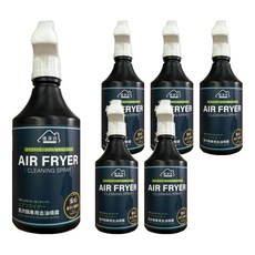 優淨坊 氣炸鍋專用速效去油汙噴霧, 6個, 500ml