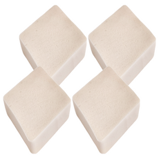 KAI 貝印 粉底液專用粉撲 KQ-3244, 4個, 易清潔型