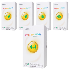 PLEASURE 樂趣 衛生套 49mm, 12入, 5盒