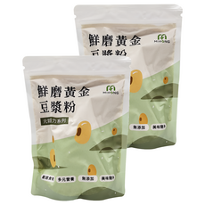 MIHONG 米鴻生醫 鮮磨黃金豆漿粉, 醒選食材 多元營養 無添加 美味順沖, 300g, 1包, 2袋
