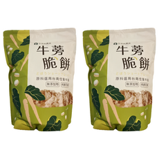 佳里區農會 牛蒡脆餅 原味, 80g, 2個