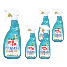 依必朗 簡單任務玻璃亮光清潔劑, 500g, 5瓶