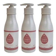 長髮公主的秘密 寶寶極潤修護乳液 300ml, 3瓶