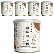 GULIUGULIU 谷溜谷溜 竹筍猴頭菇粥, 5罐, 300ml