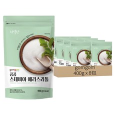 gomgom 甜菊糖醇 赤藓醇甜菊糖, 400g, 8包