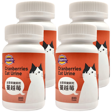 吉沛思 蔓越莓貓用泌尿保健顆粒80g 呵護泌尿系統 預防感染 提升整體健康 顆粒狀設計方便餵食, 80g, 泌尿保健, 4入
