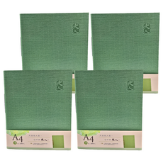 JOY STAR 大人 A4資料夾 3孔, 竹願, 4本