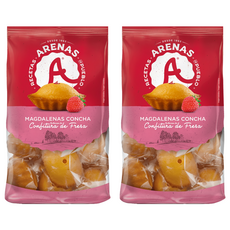Arenas 西班牙 瑪德蓮 含餡草莓, 200g, 2袋