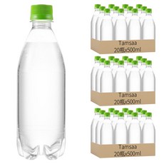 Tamsaa 無標籤萊姆風味氣泡水, 500ml, 60瓶