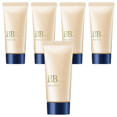 media 媚點 台灣公司貨 自然光感美肌BB霜 SPF35 PA++, 01 亮膚色, 35g, 5件