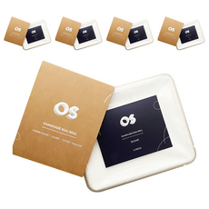 OS小舖 千層水滴蛋捲酥 芝麻, 使用安佳天然奶油 濃郁奶香,不加一滴水, 200g, 5盒