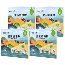 吃果籽 愛玉吸凍飲禮盒, 嚴選高雄桃源區天然栽種愛玉, 無防腐劑、發泡劑添加, 1.32kg, 4盒