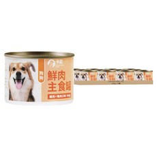 Carnivore RAW 卡尼 狗狗鮮肉主食罐, 雞肉 + 鴨肉口味, 165g, 12罐