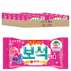 LOTTE 樂天 寶石造型糖果, 13g, 18包