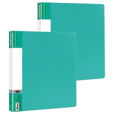 珠友文化 Data Line PP 強力夾 雙上 DL-06108C, 2本, 綠色