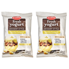 EasiYo 希臘式優格粉 香草卡士達口味, 紐西蘭純優格, 天然成分, 純淨乳源, Makes 1KG of Yogurt, 230g, 1包, 2包