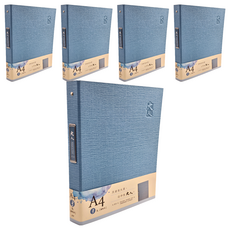 JOY STAR 大人 3孔資料夾 A4, 若水, 5個